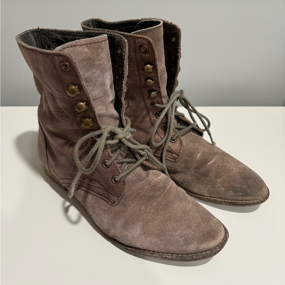 Free People Truemay Lace Up Boot - 40